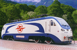 Пассажирский электровоз переменного привода марки “Тяньсуо”