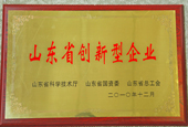 Innovative Enterprise of Shandong Province