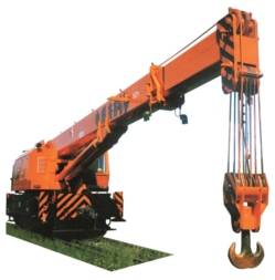 NS0631型63吨伸缩臂式铁路起重机