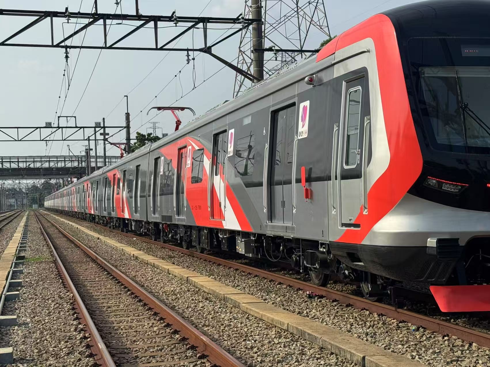 出口印尼通勤电动车组